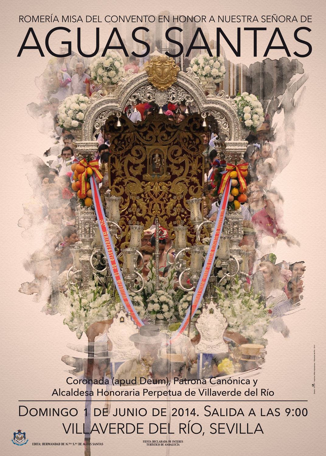 Romería de la Virgen de Aguas Santas Coronada 2014 Villaverde del Río